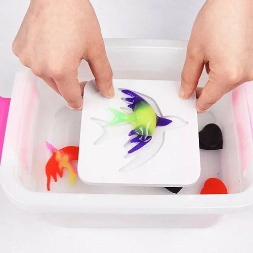 Magische Wasserfiguren | Wasserwesen-Kreativset – Fördert kreatives Spiel und Vorstellungskraft