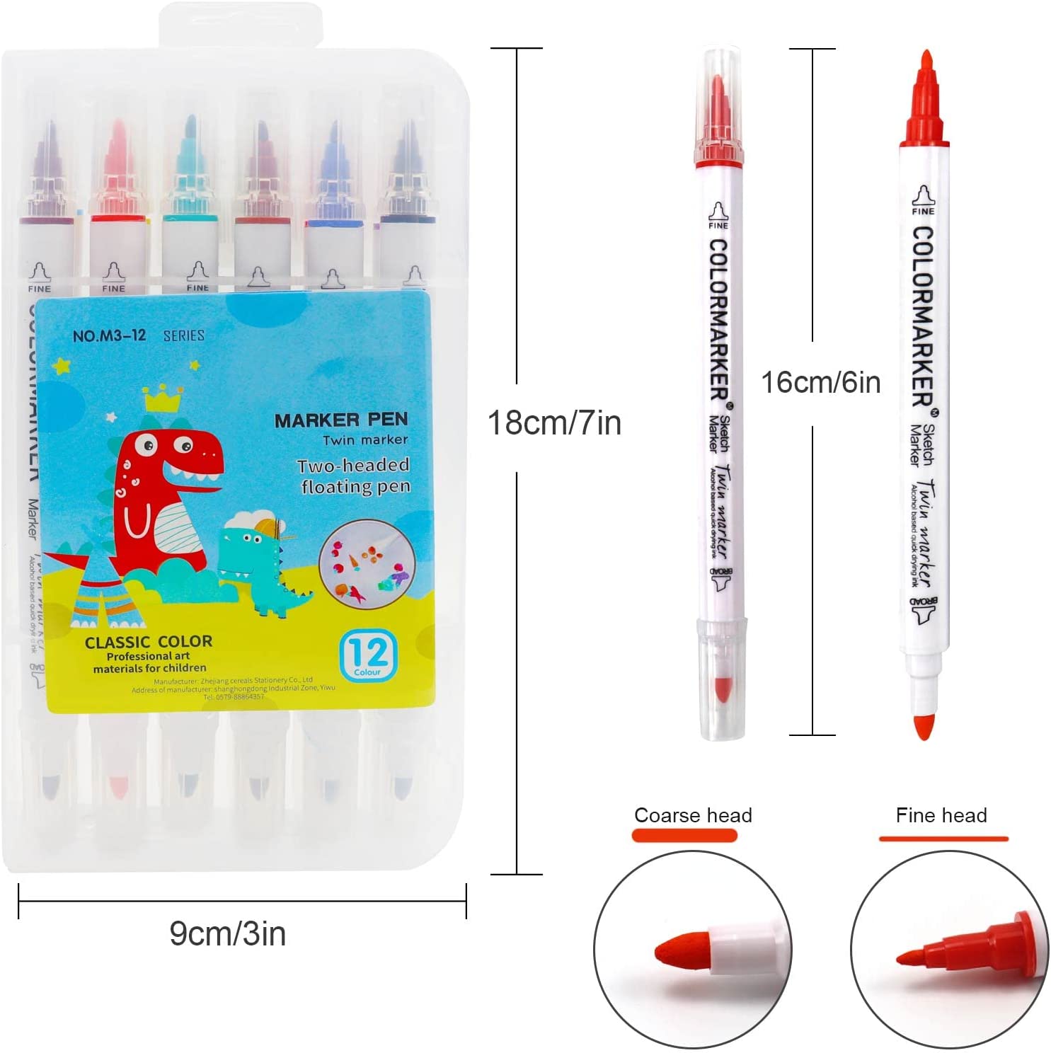 Waterpaint Magische Stifte-Set | Kunst im Wasser erschaffen - inklusive GRATIS keramischer Löffel