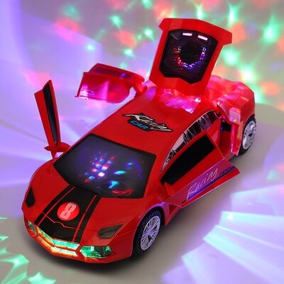 Verwandlungsrennfahrer | Erlebe Spannung - 360° Deformationsspielzeugauto