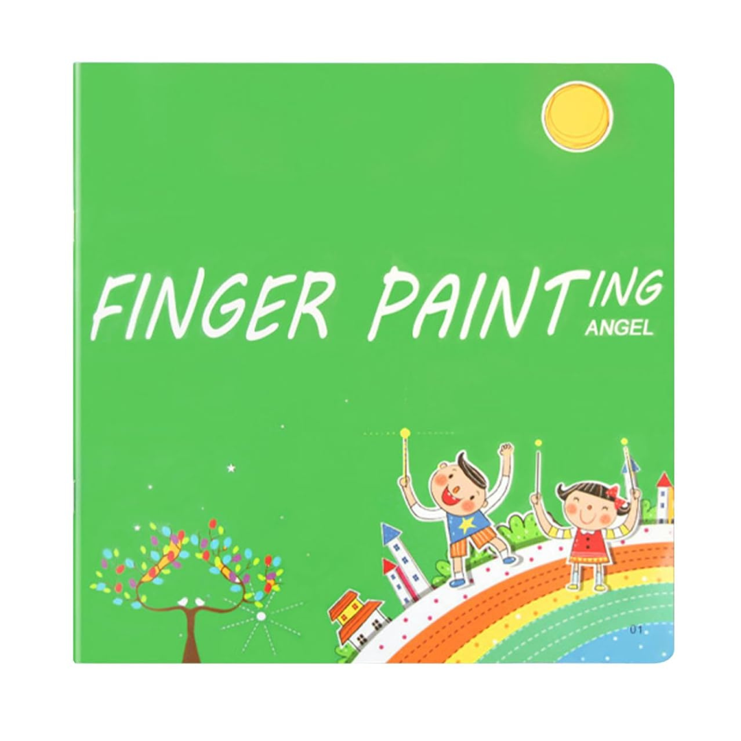 Fingerstempel-Malset | Fördert Kreativität und Spielspaß – Stempelkissen für Kinder