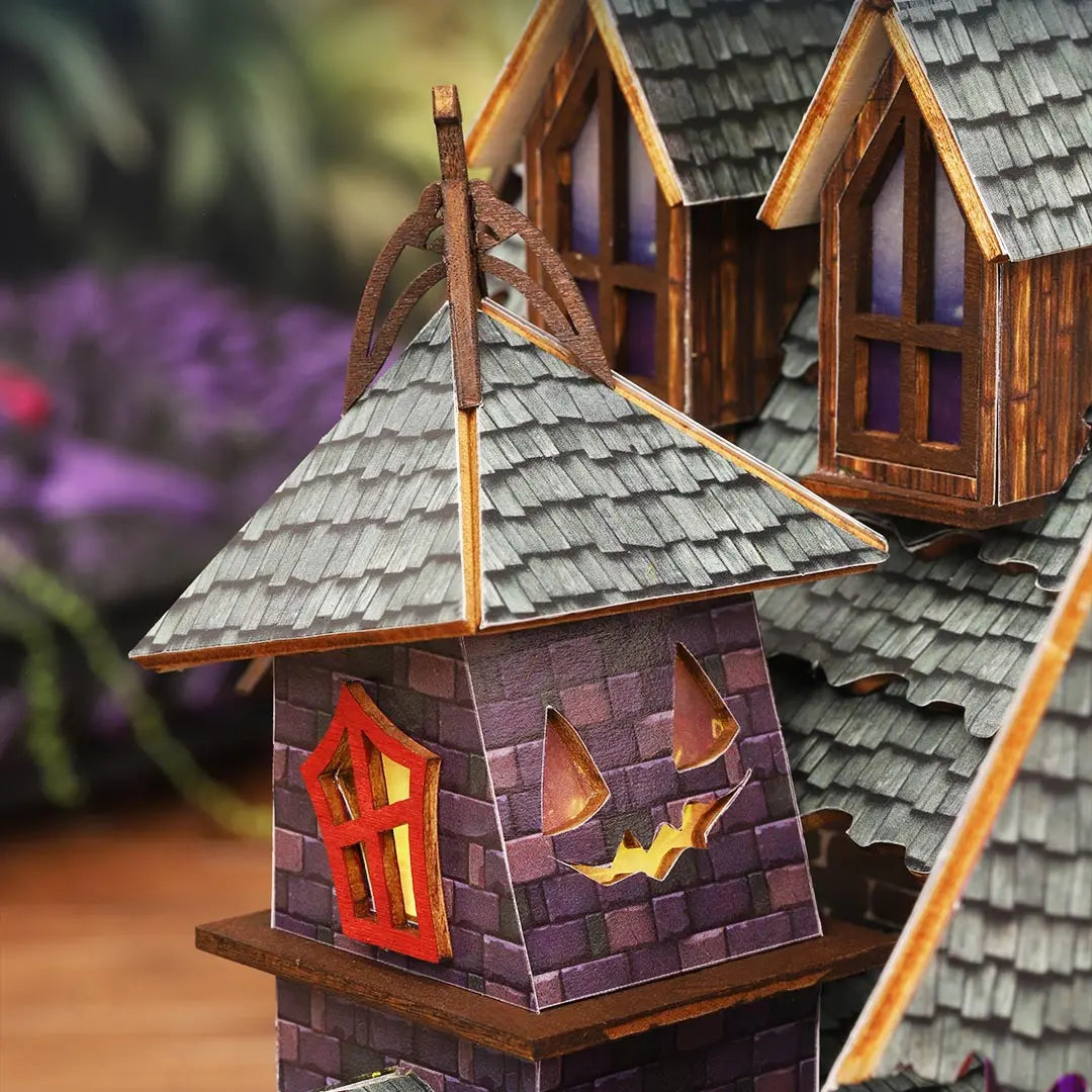 Strange Castle DIY Miniature House Kit Fifijoy
