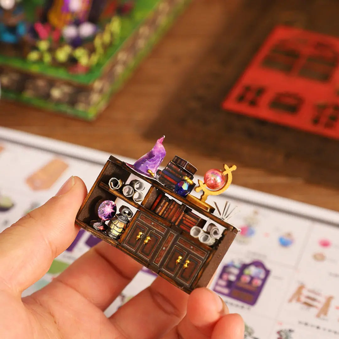 Strange Castle DIY Miniature House Kit Fifijoy