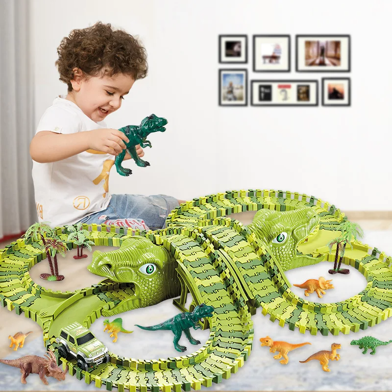 DinoWorld Dinosaurier-Spielkreis für Kinder | Weckt die Fantasie