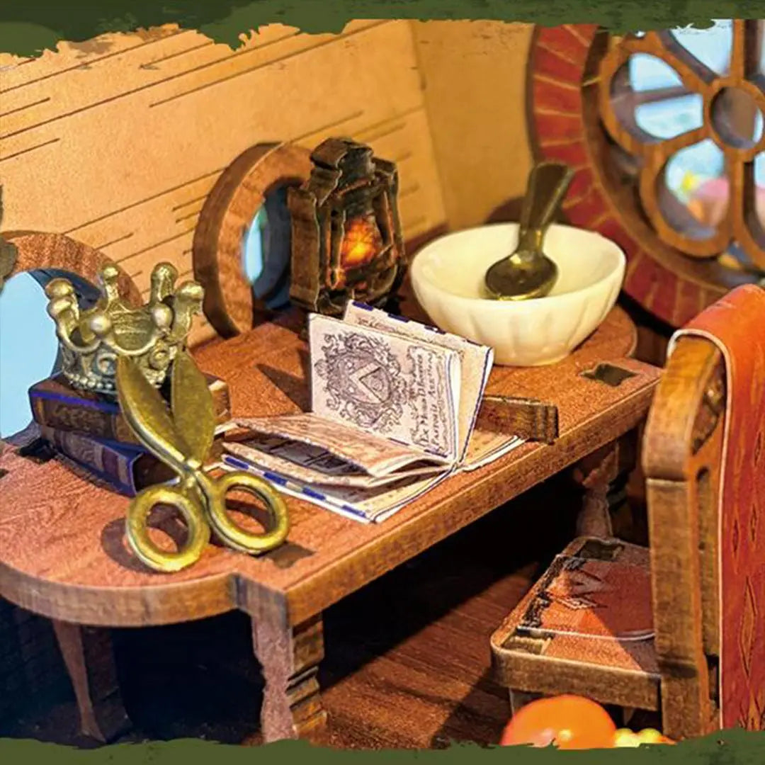 The Magic Ring House DIY Miniature House Kit Fifijoy