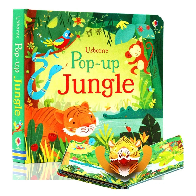 Pop-up 3D-Bilderbuch | Magischer Spaß – Pädagogisches Lesebuch für Kinder