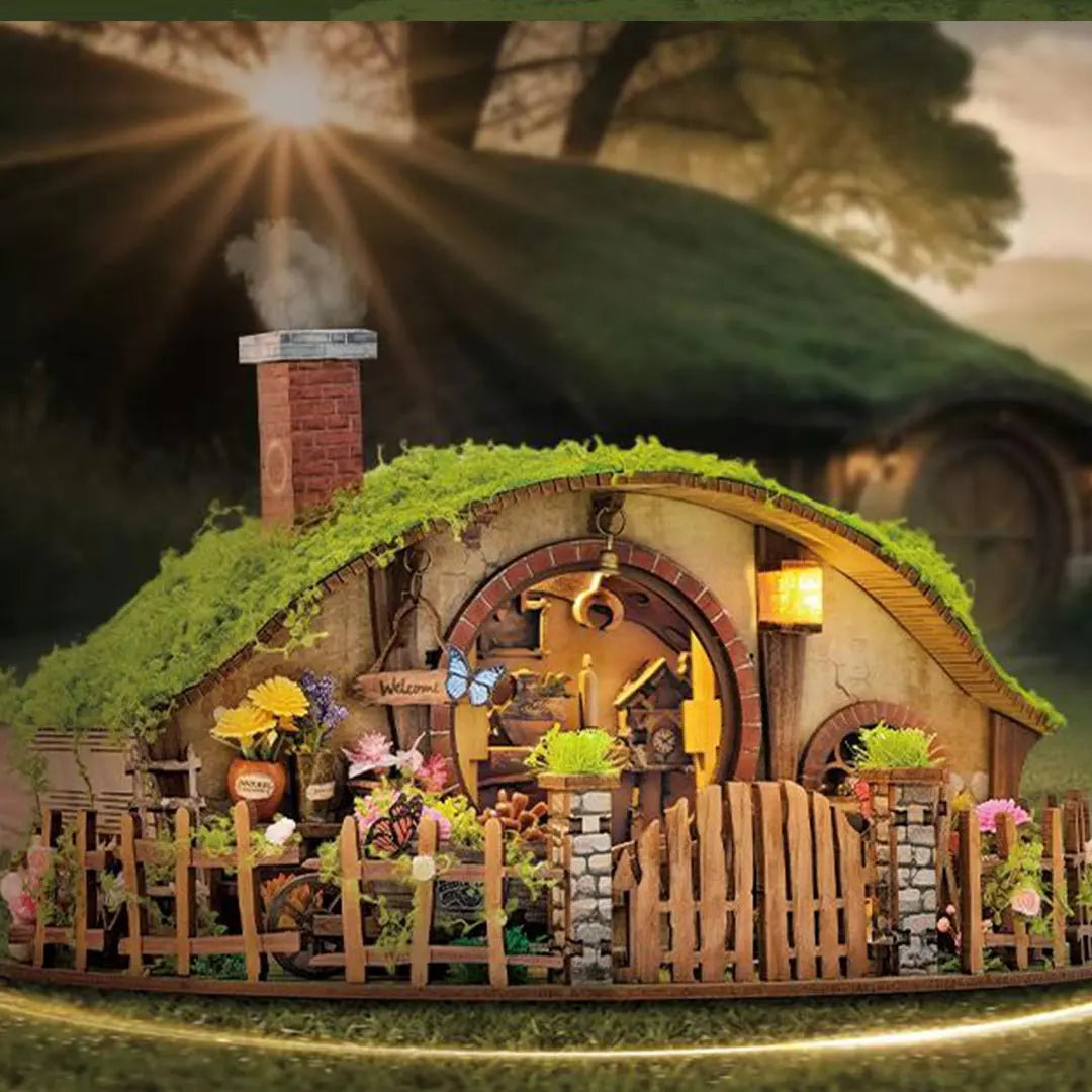 The Magic Ring House DIY Miniature House Kit Fifijoy