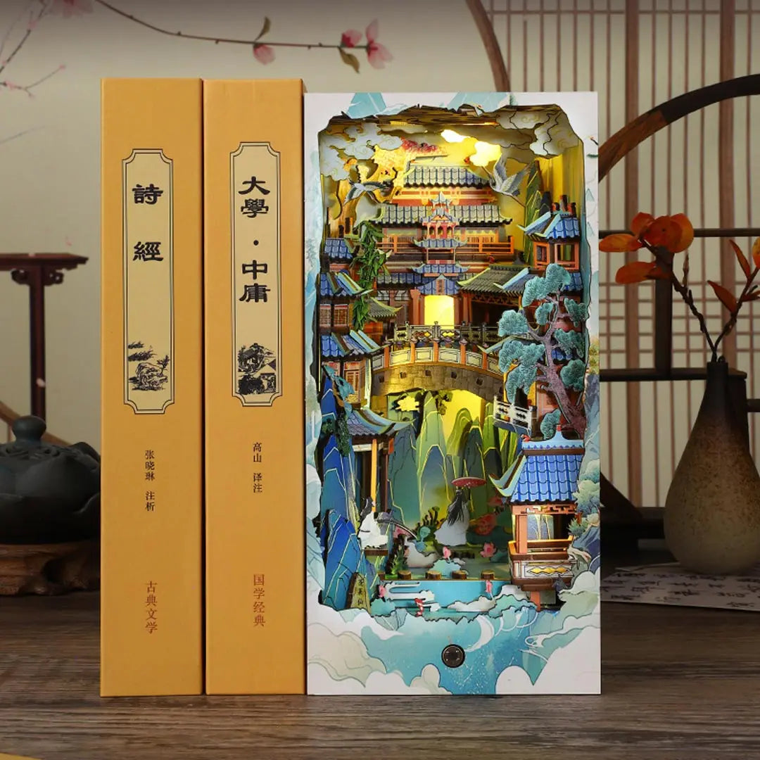 Penglai Wonderland DIY Book Nook Kit Fifijoy