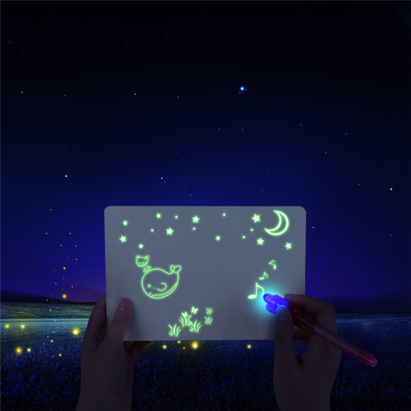 LumoTek | Magisches LED-Zeichenpad für Kinder – kreatives pädagogisches Spielzeug