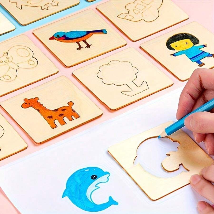 Kleinkind-Kunstvorlagen | Pädagogische und spielerische Vorlagen - Entdecke Kreativität bei Kleinkindern