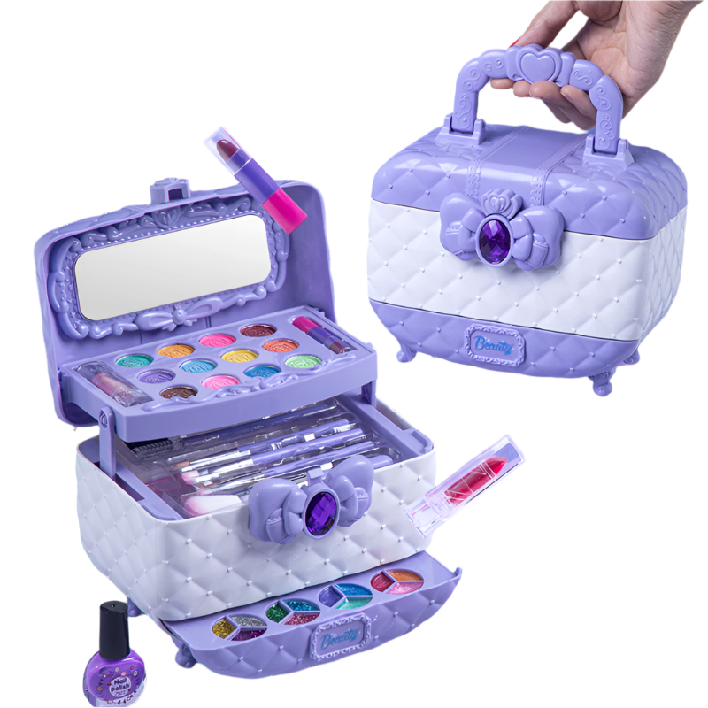 Magisches Beauty-Set | Großer Spaß für Kinder – Waschbares Make-up-Set