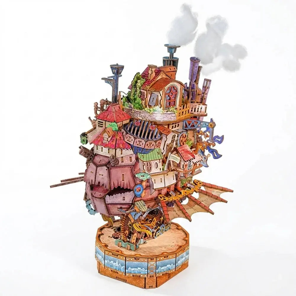 Roaming Fortress 3D Wooden Puzzle Ugeargeek