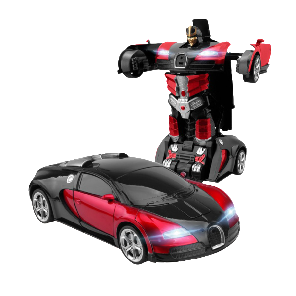 MorphMaster Polizei-Transformer RC-Auto | Bringt Spannung zum Leben – Fernbedienungsspielzeug für Abenteurer