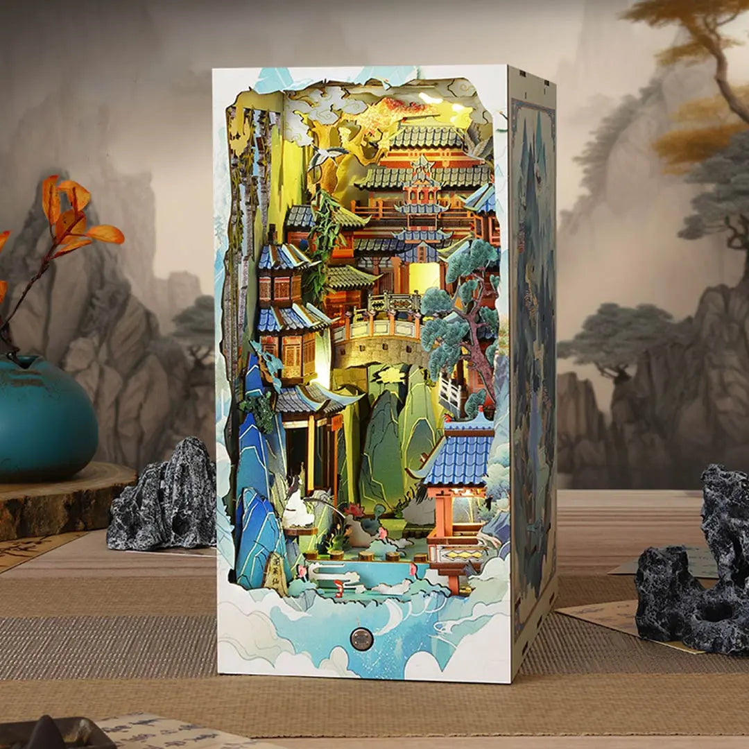 Penglai Wonderland DIY Book Nook Kit Fifijoy