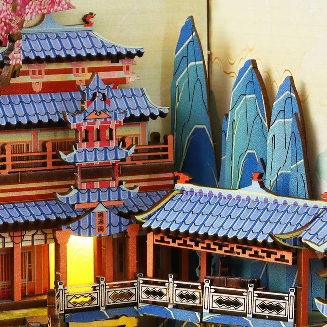 Penglai Wonderland DIY Book Nook Kit Fifijoy