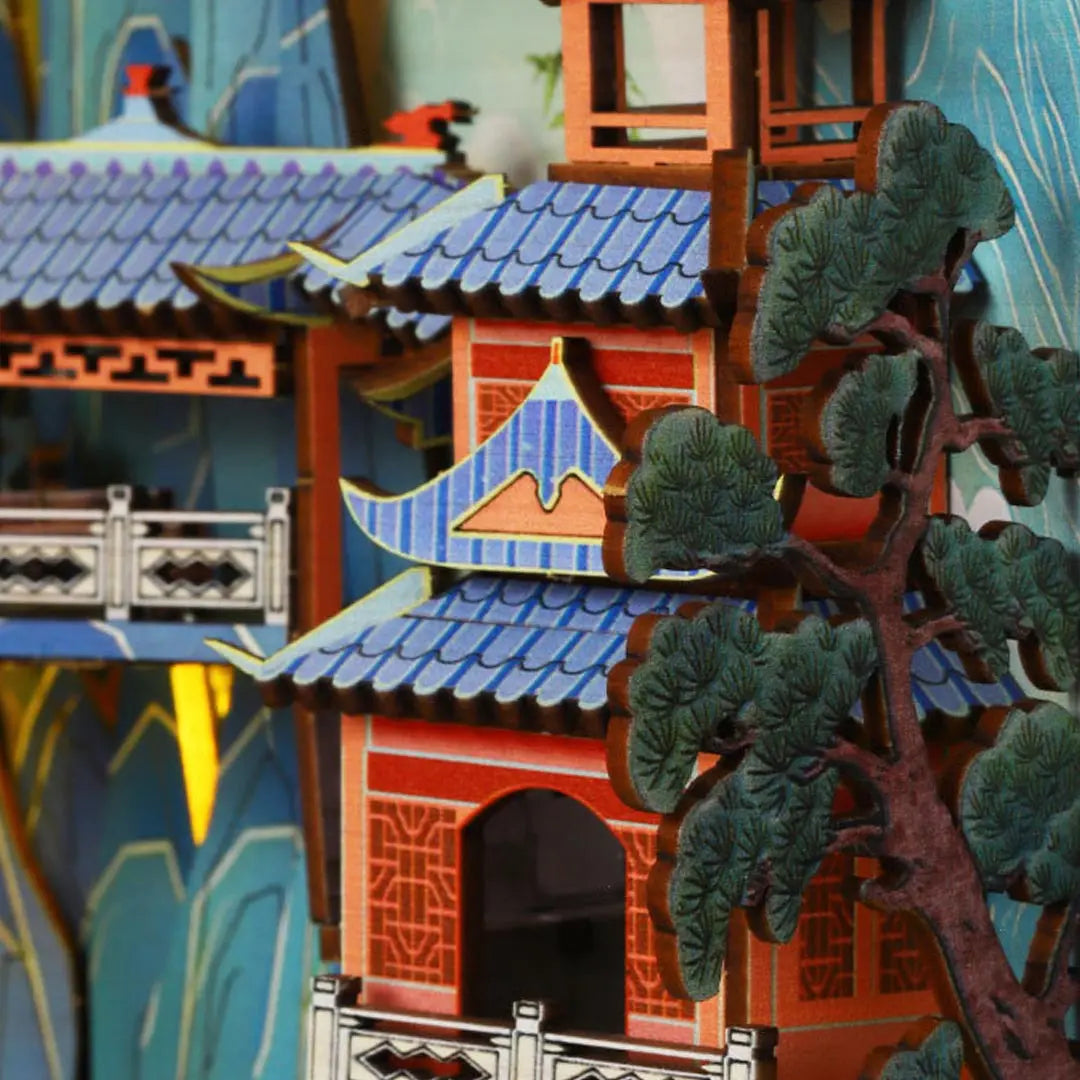 Penglai Wonderland DIY Book Nook Kit Fifijoy