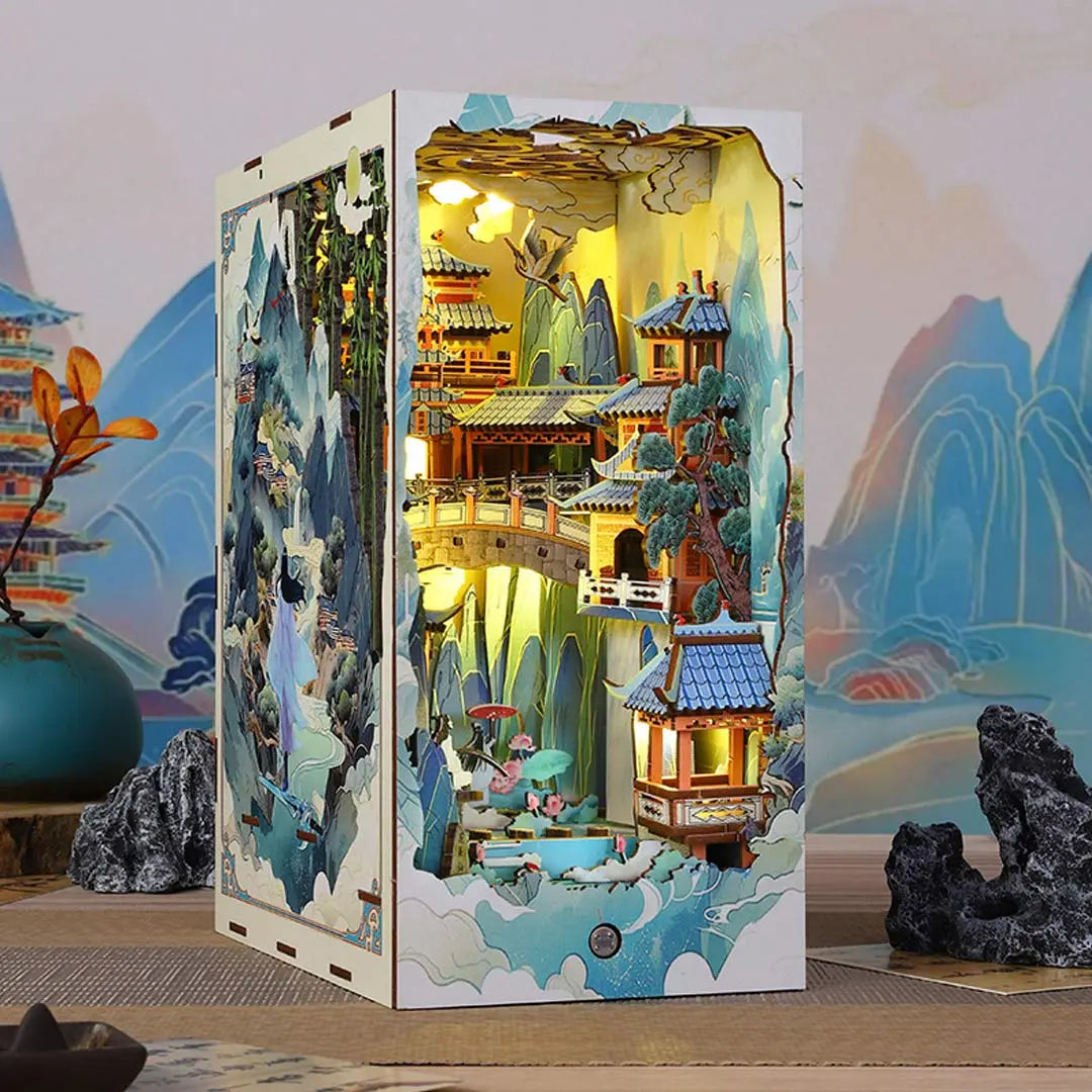 Penglai Wonderland DIY Book Nook Kit Fifijoy
