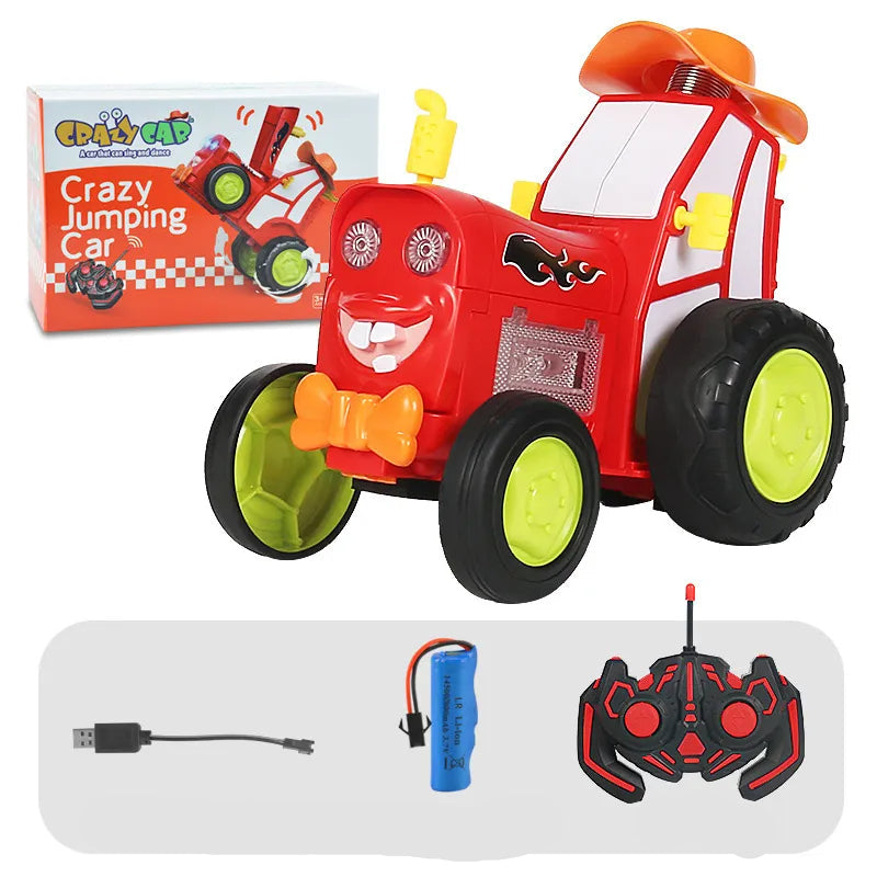 Jump & Stunt RC-Auto | Das ultimative Spielerlebnis für Kinder - cooles Mini-Auto mit Fernbedienung