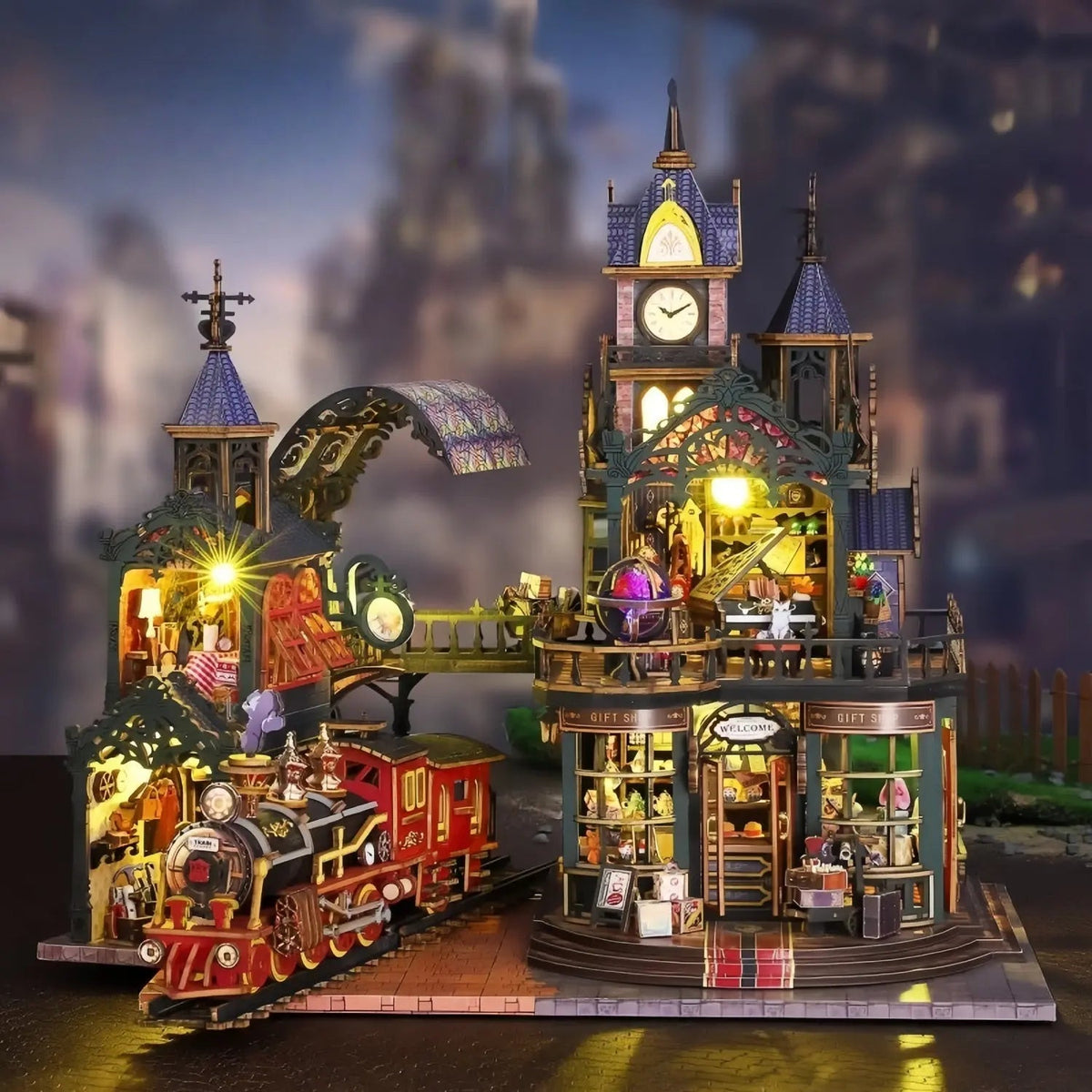 Ugeargeek Magic Train Station Ugeargeek