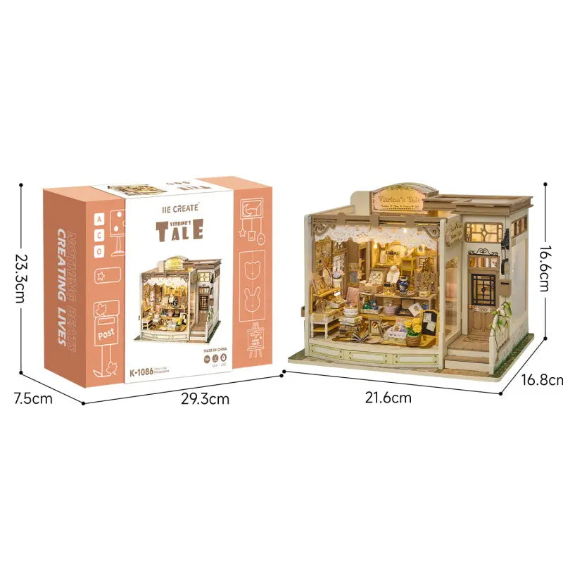 Vitrine's Tale DIY Miniature House MISS IRON