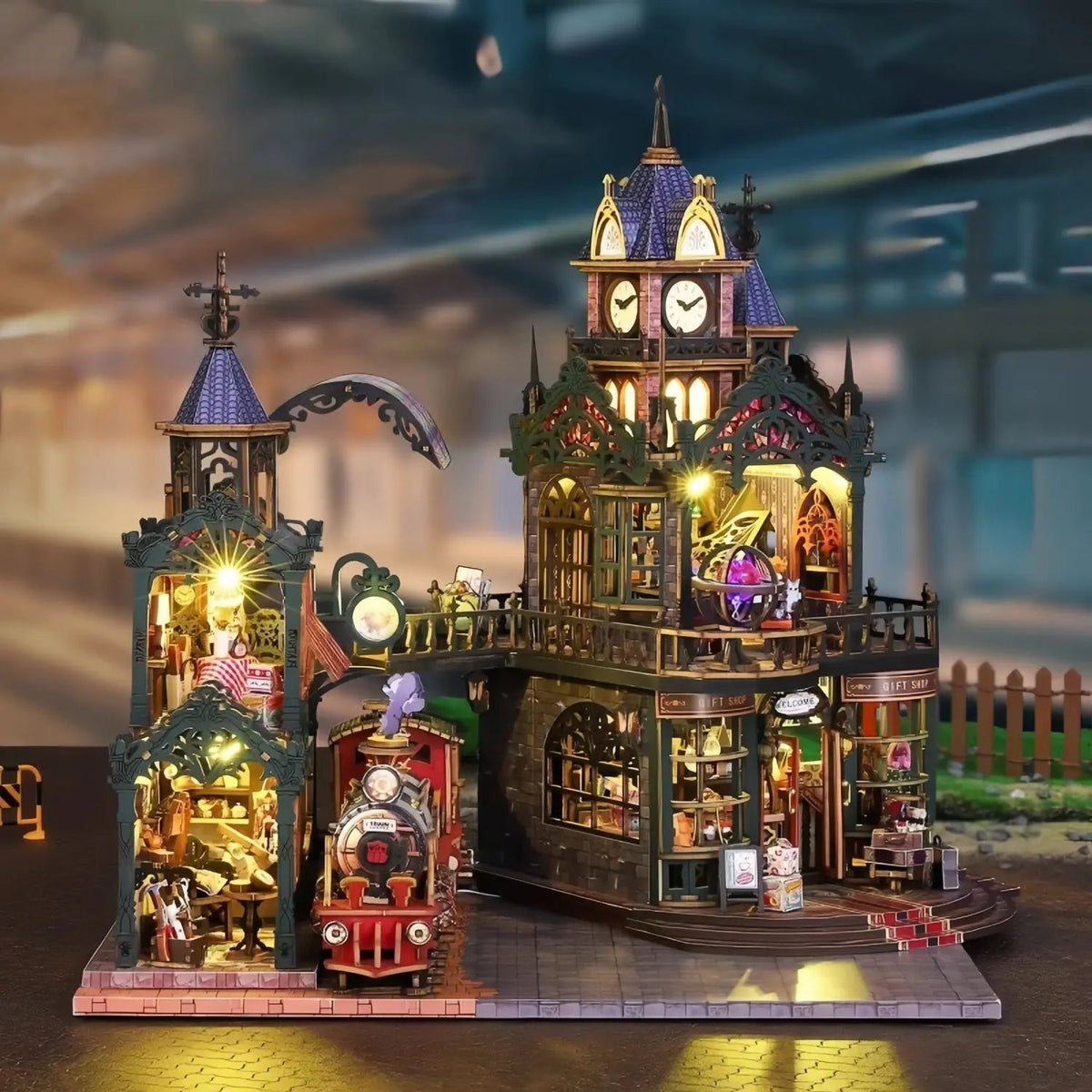 Ugeargeek Magic Train Station Ugeargeek