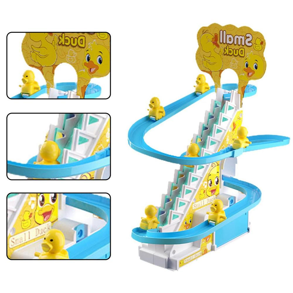 Kletter-Enten Spielzeug mit Musik | Elektrische Entenbahn für Kinder