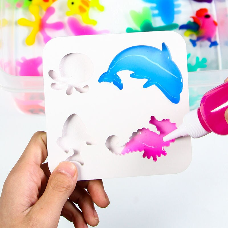 Magische Wasserfiguren | Wasserwesen-Kreativset – Fördert kreatives Spiel und Vorstellungskraft