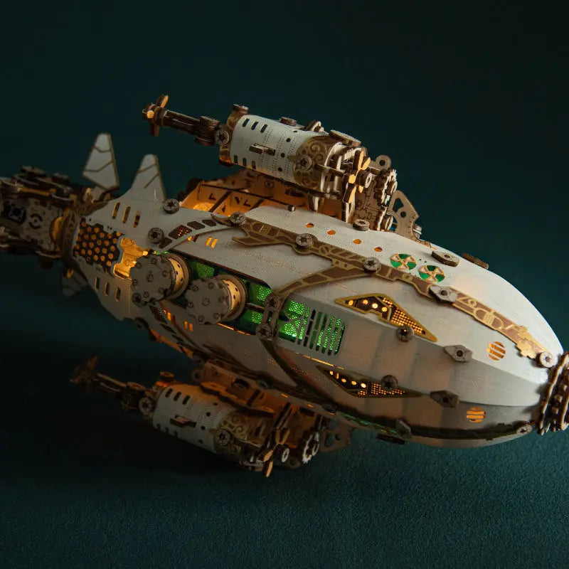 Steampunk Airships 3D Wooden Puzzle - MISSIRON