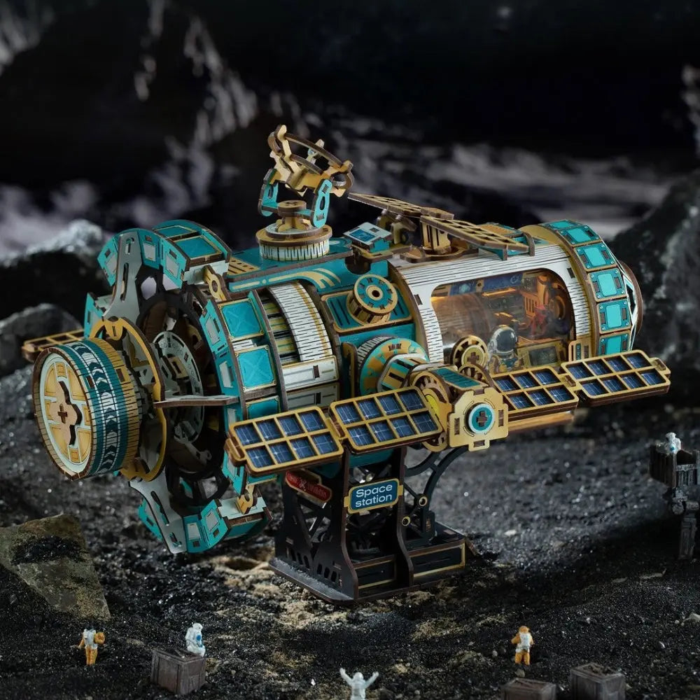The Celestial Prism Space Station MISS IRON
