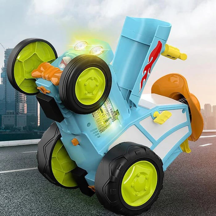 Mini-RC-Auto | Spielvergnügen – Musik, Lichter und Sprungfunktion in einem