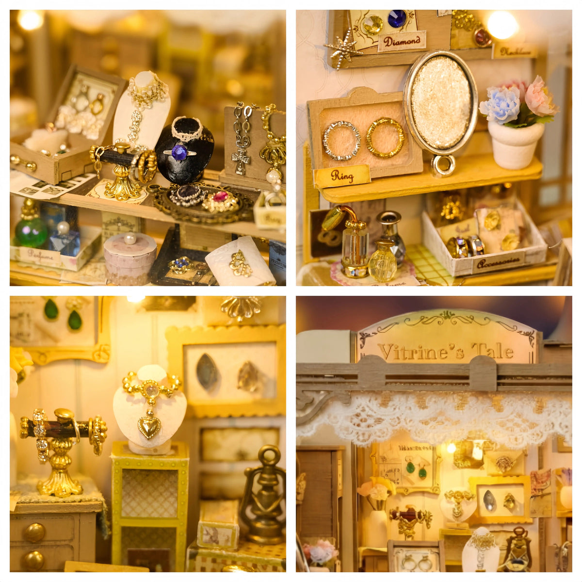 Vitrine's Tale DIY Miniature House MISS IRON