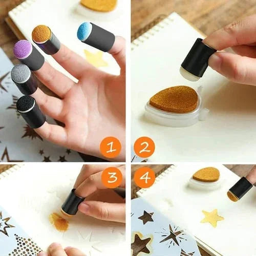 Finger-Mal-Set™ | Kreatives DIY-Set für Kinder