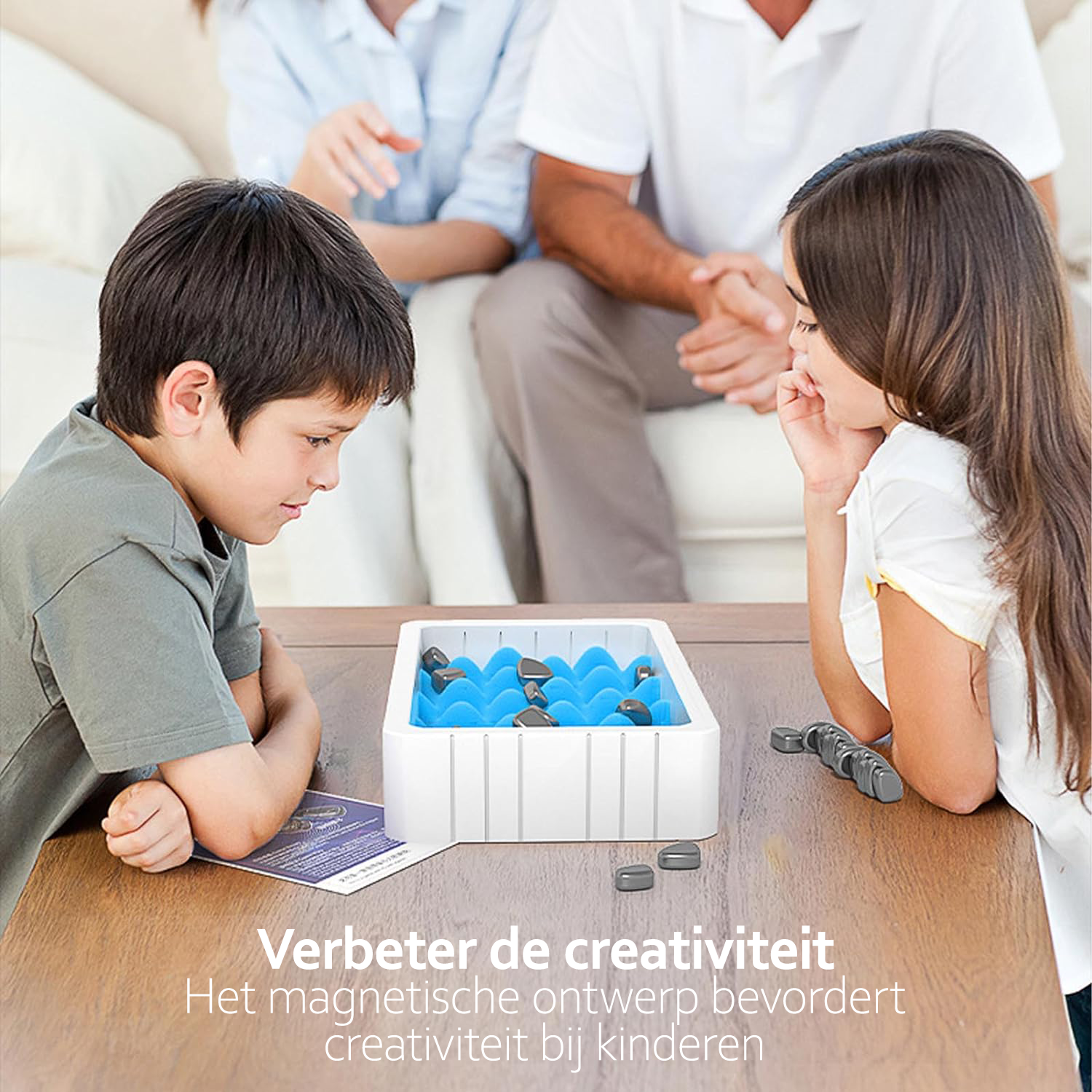 Magnetisches Schachbrett für Kinder | Reise-Schachspiel