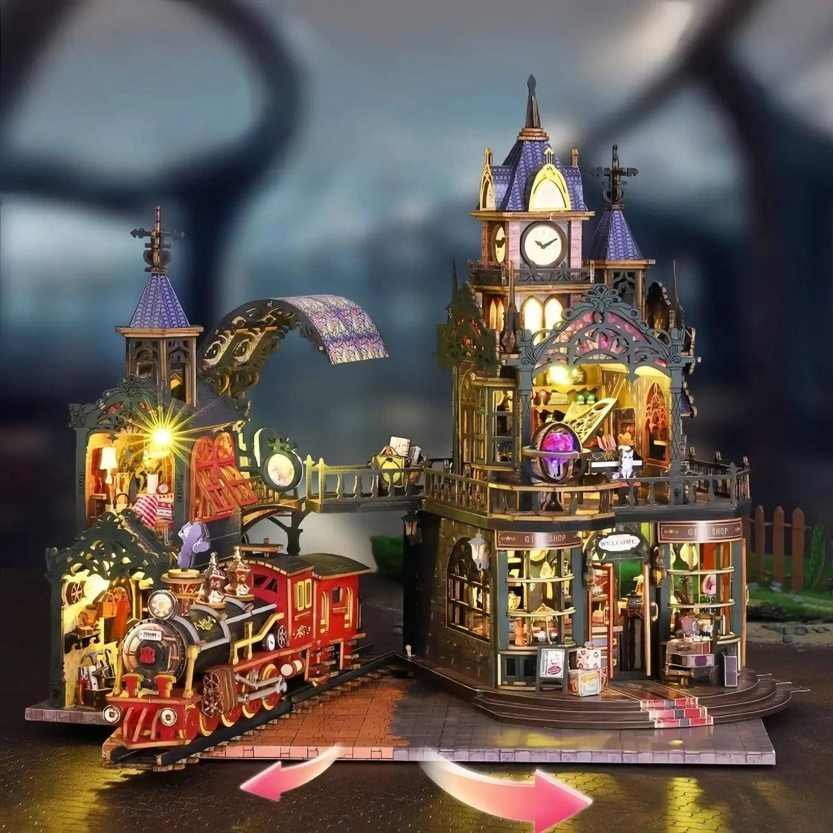 Ugeargeek Magic Train Station Ugeargeek
