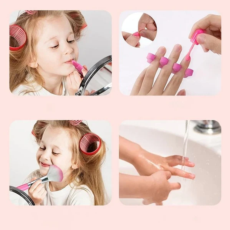 Magisches Beauty-Set | Großer Spaß für Kinder – Waschbares Make-up-Set