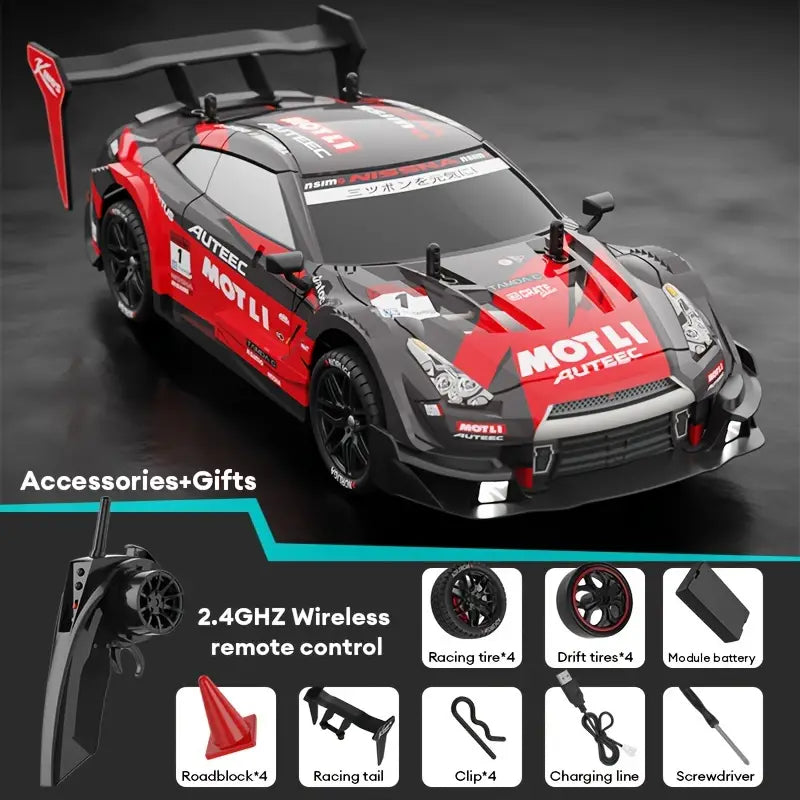 Turbo-Drift-Racer | Entdecke die Aufregung - 1:16 Fernbedienungsauto
