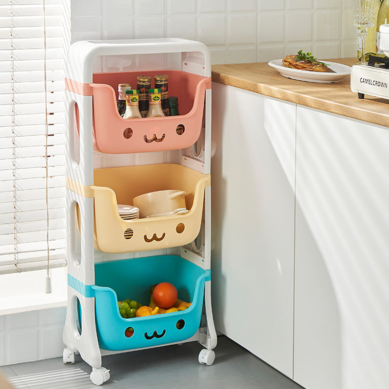 Kinderregal Katze mit Rollen