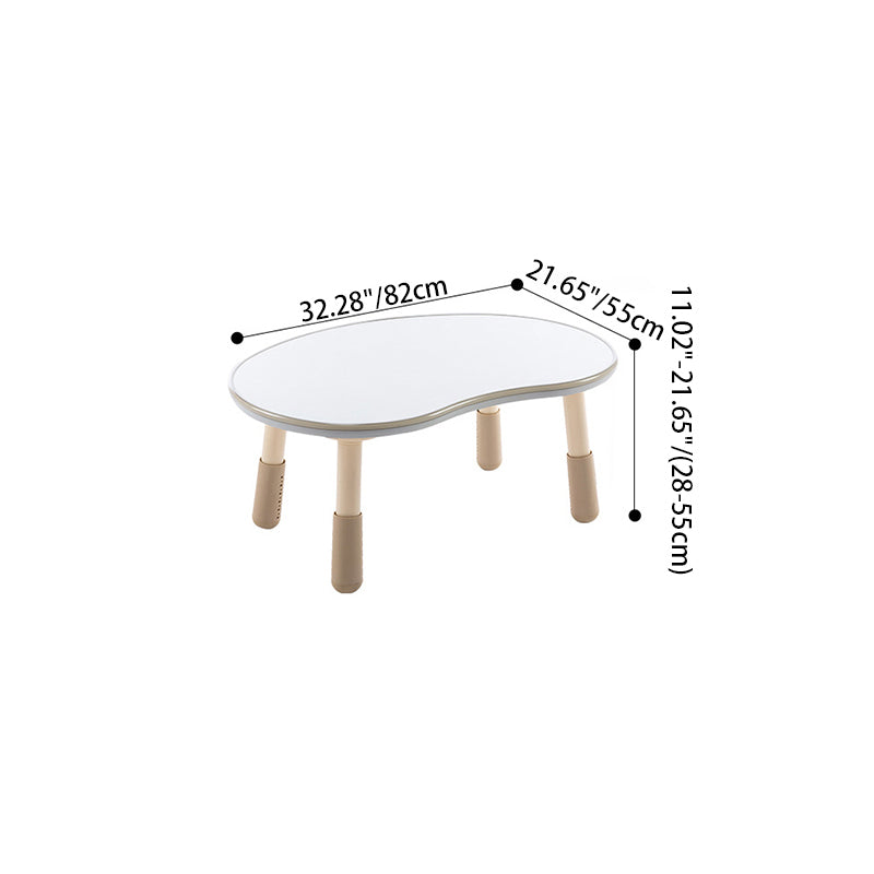 Kindertisch höhenverstellbar oval