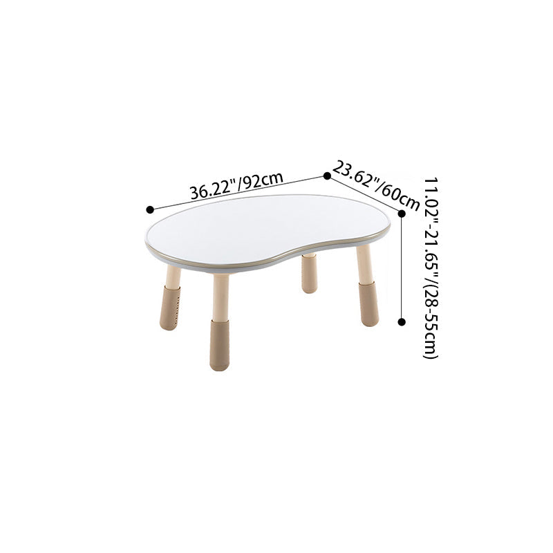 Kindertisch höhenverstellbar oval