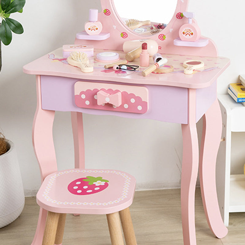 Kinder Schminktisch mit Hocker