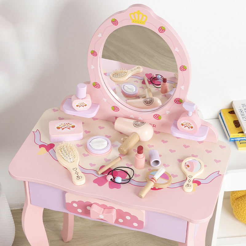 Kinder Schminktisch mit Hocker