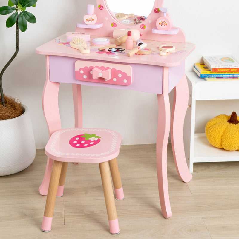 Kinder Schminktisch mit Hocker