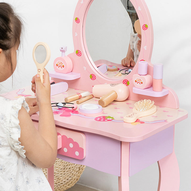 Kinder Schminktisch mit Hocker