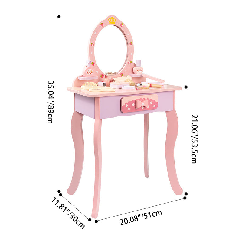 Kinder Schminktisch mit Hocker