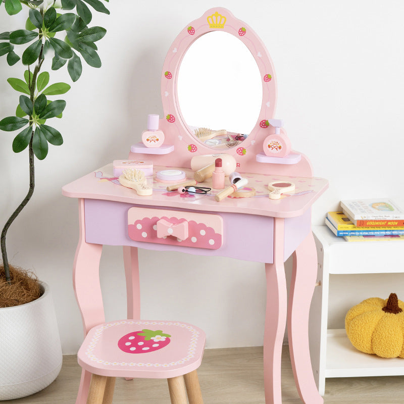 Kinder Schminktisch mit Hocker