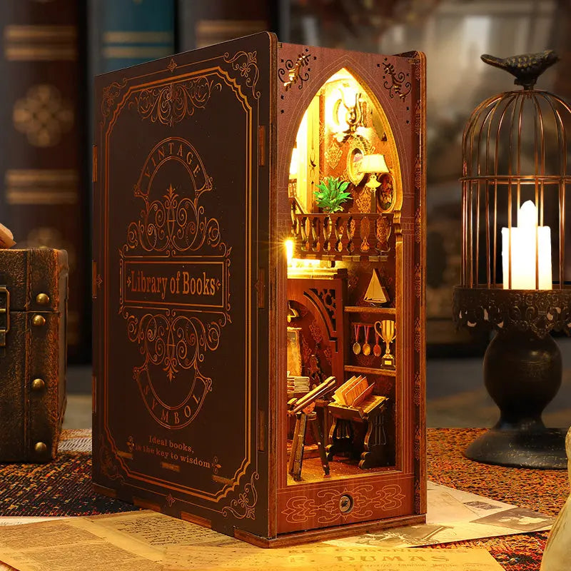 Library Of Books DIY Book Nook MISS IRON