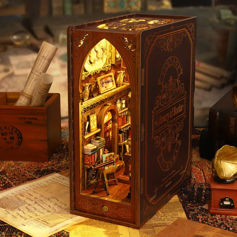 Library Of Books DIY Book Nook MISS IRON