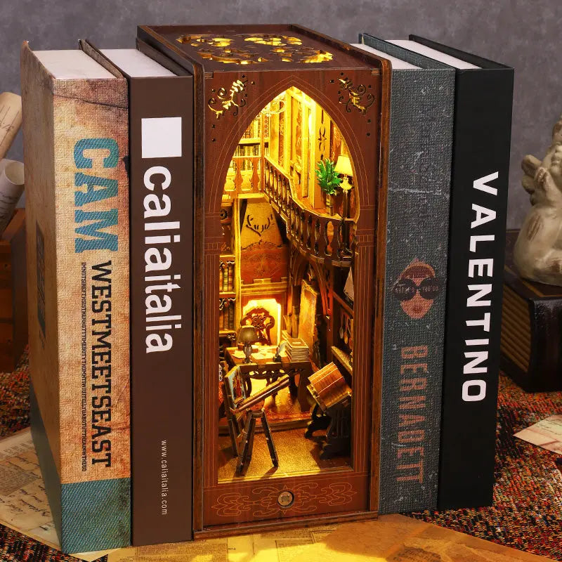 Library Of Books DIY Book Nook MISS IRON