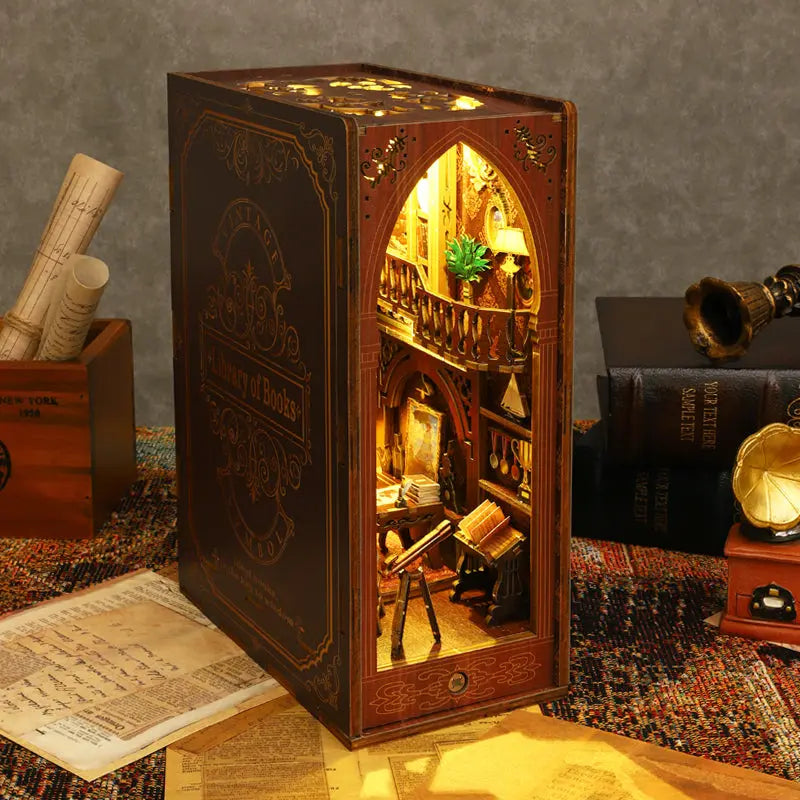 Library Of Books DIY Book Nook MISS IRON