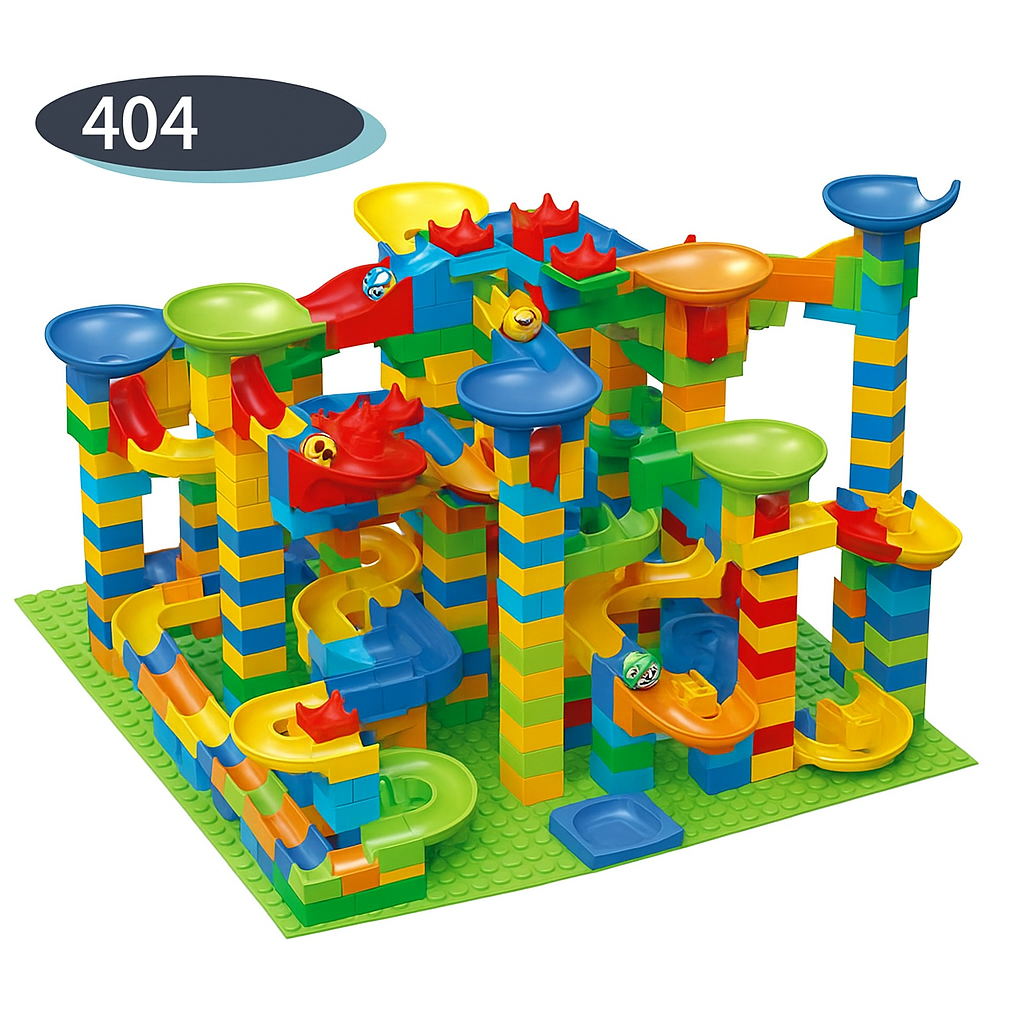 Murmelbahn-Bauset für Kinder
