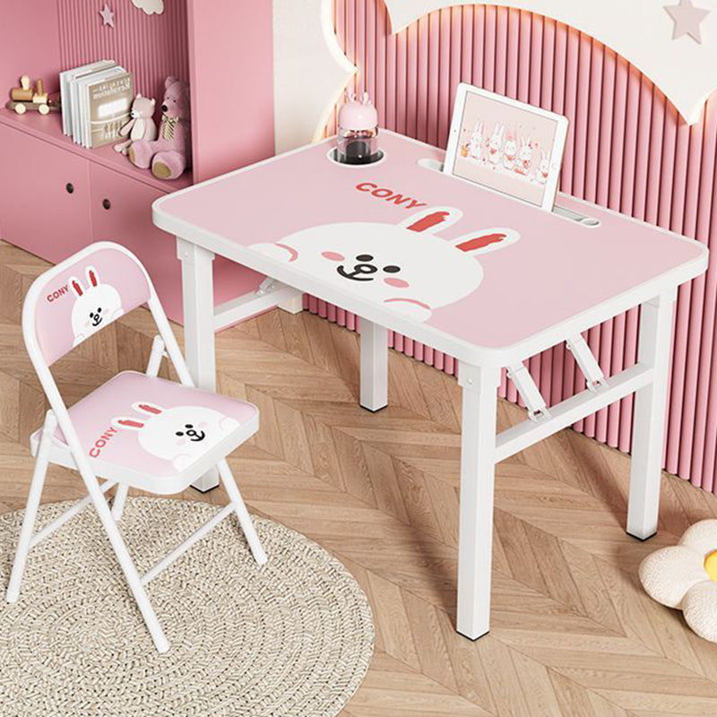 Klappbarer Kinderschreibtisch mit Becherhalter